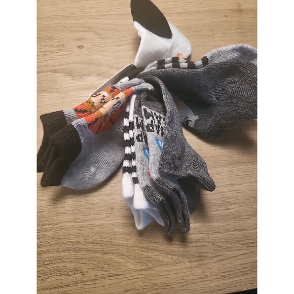 SOCKS BABYNEW Wee Tots 6 pack Infants Socks 12-24 Months Animals - Picture 3 of 6